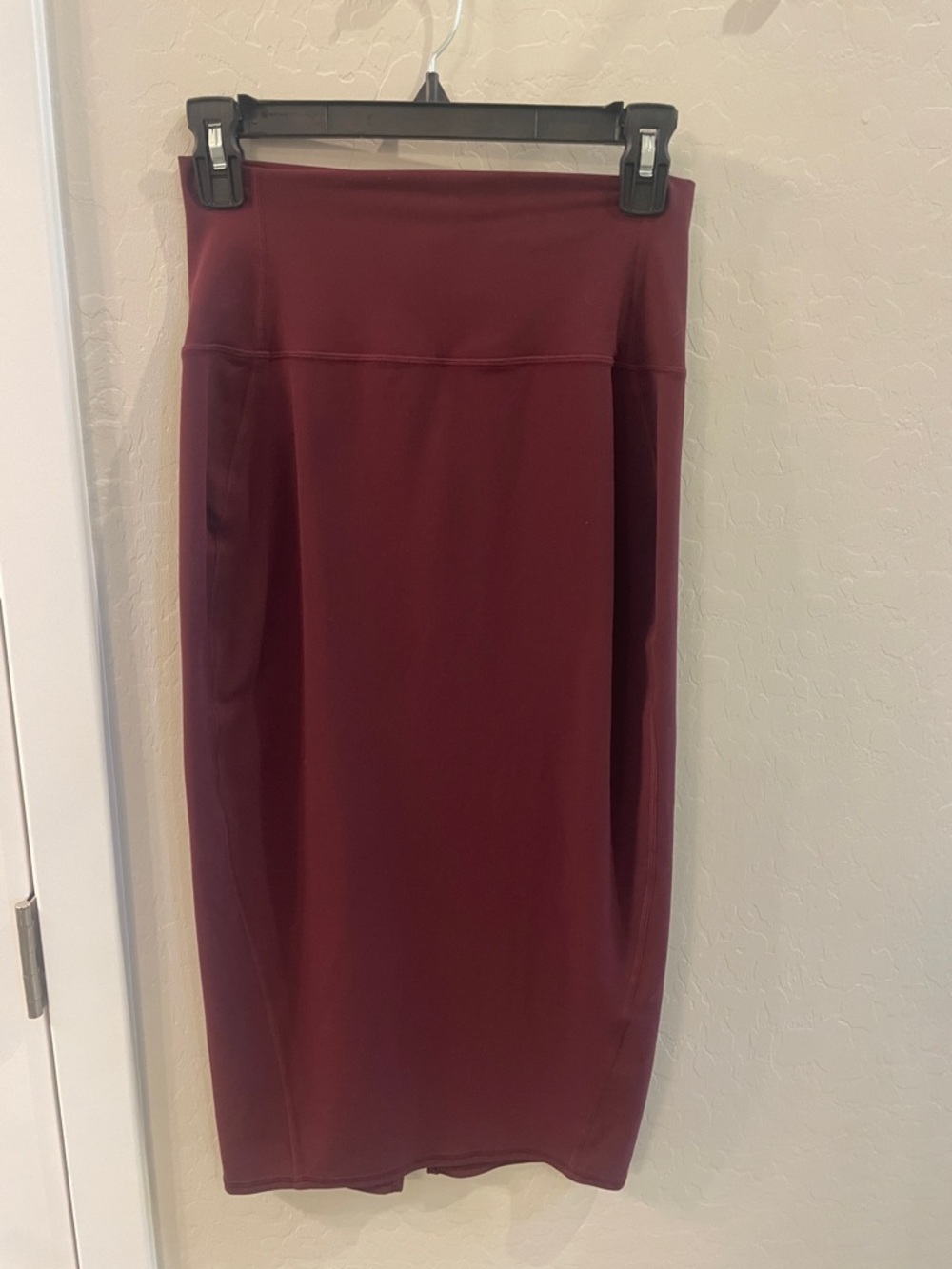 lululemon athletica Pencil Midi Skirt in Burgundy
